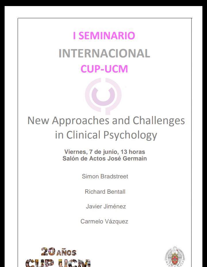 I Seminario Internacional CUP-UCM